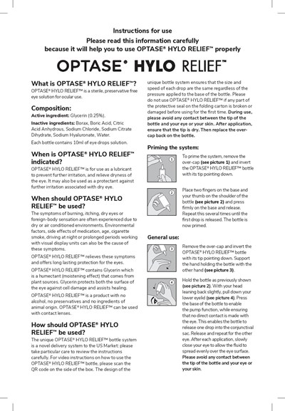 Instructions For Use (Optase Hylo Relief Pil (p) V5 Page 001)